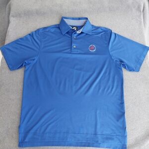 FootJoy x Vokey Design BV Custom Wedges Golf Polo Blue Men’s Small